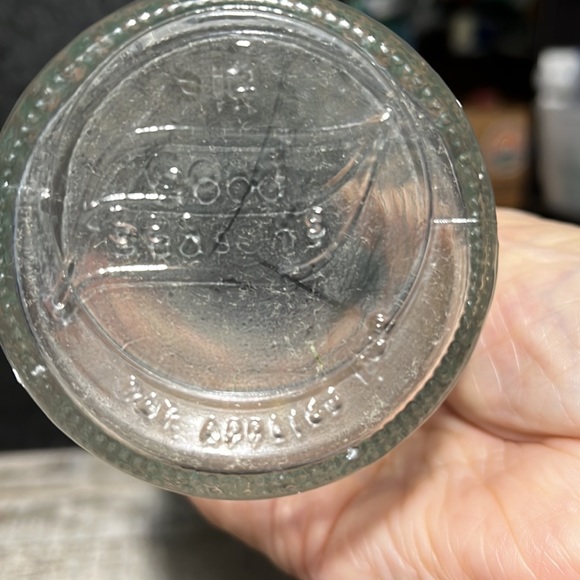 Good Seasons Kitchen Vintage Good Seasons Clear Glass Salad